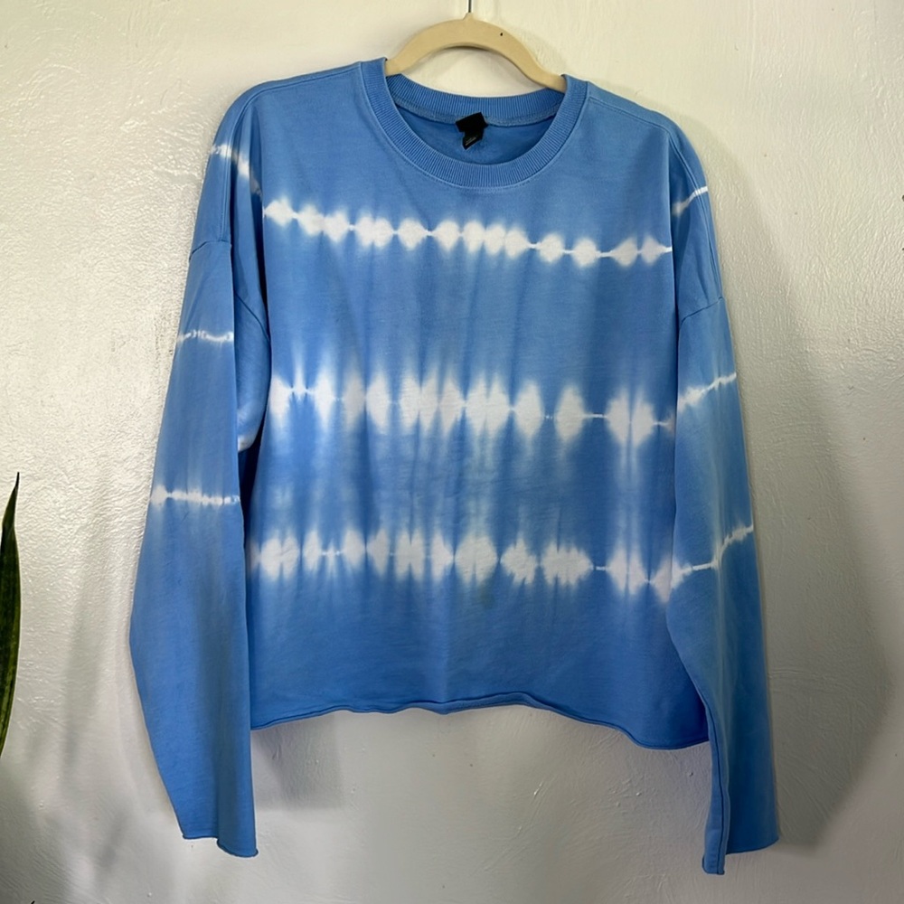 Wild Fable Boxy Crop Top Lightweight Sweatshirt
